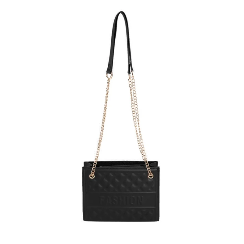 

Versatile Retro Grids Patterned Shoulder Bag Fashionable Functional Crossbody Bags for Women 517D