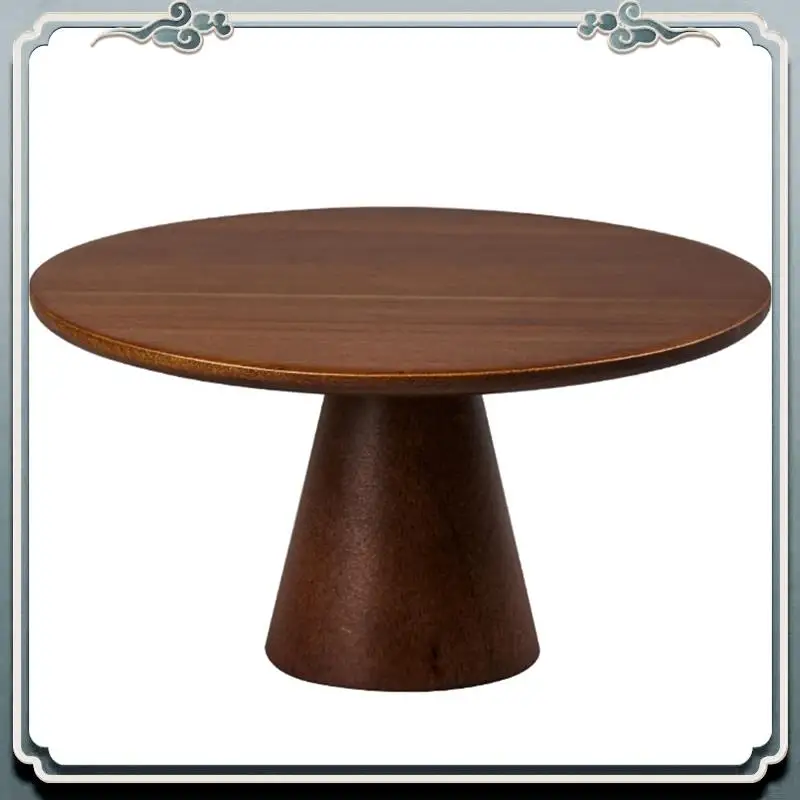 

AC76-Элегантная деревянная подставка для торта-десертная тарелка с высокими ножками для тортов, кексов и выпечки, идеально подходящая для свадеб