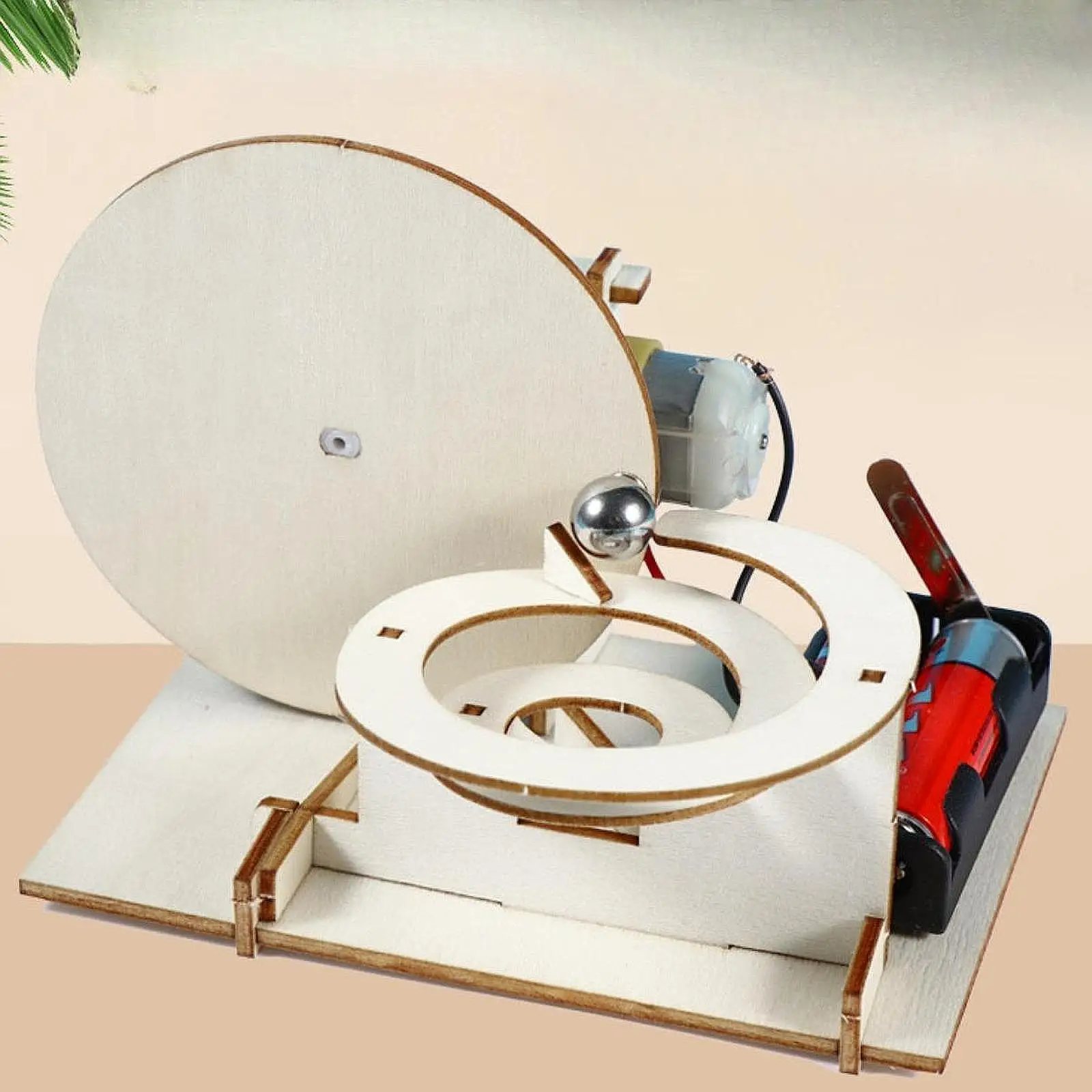 Kit de experimento de contas magnéticas diy, pacote de materiais, feito à mão, montagem, auxiliares de ensino, kit de aprendizagem de ciências físicas