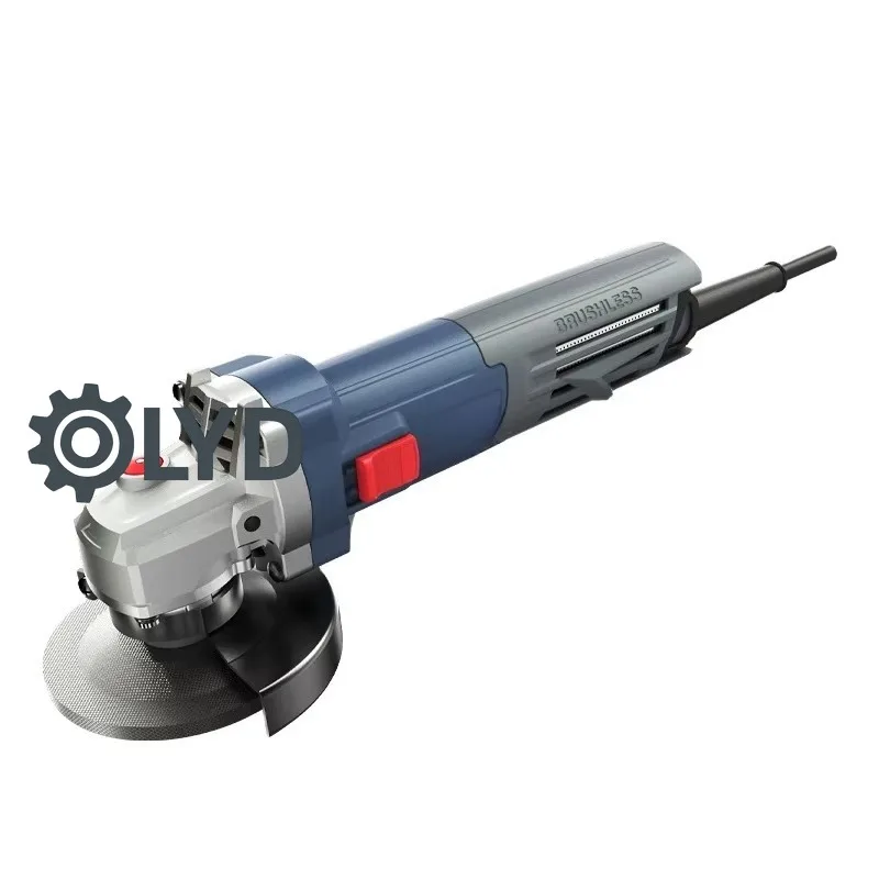 Electric Brushless Angle Grinder High Power Polishing Multi Function Handheld Cutting Tool