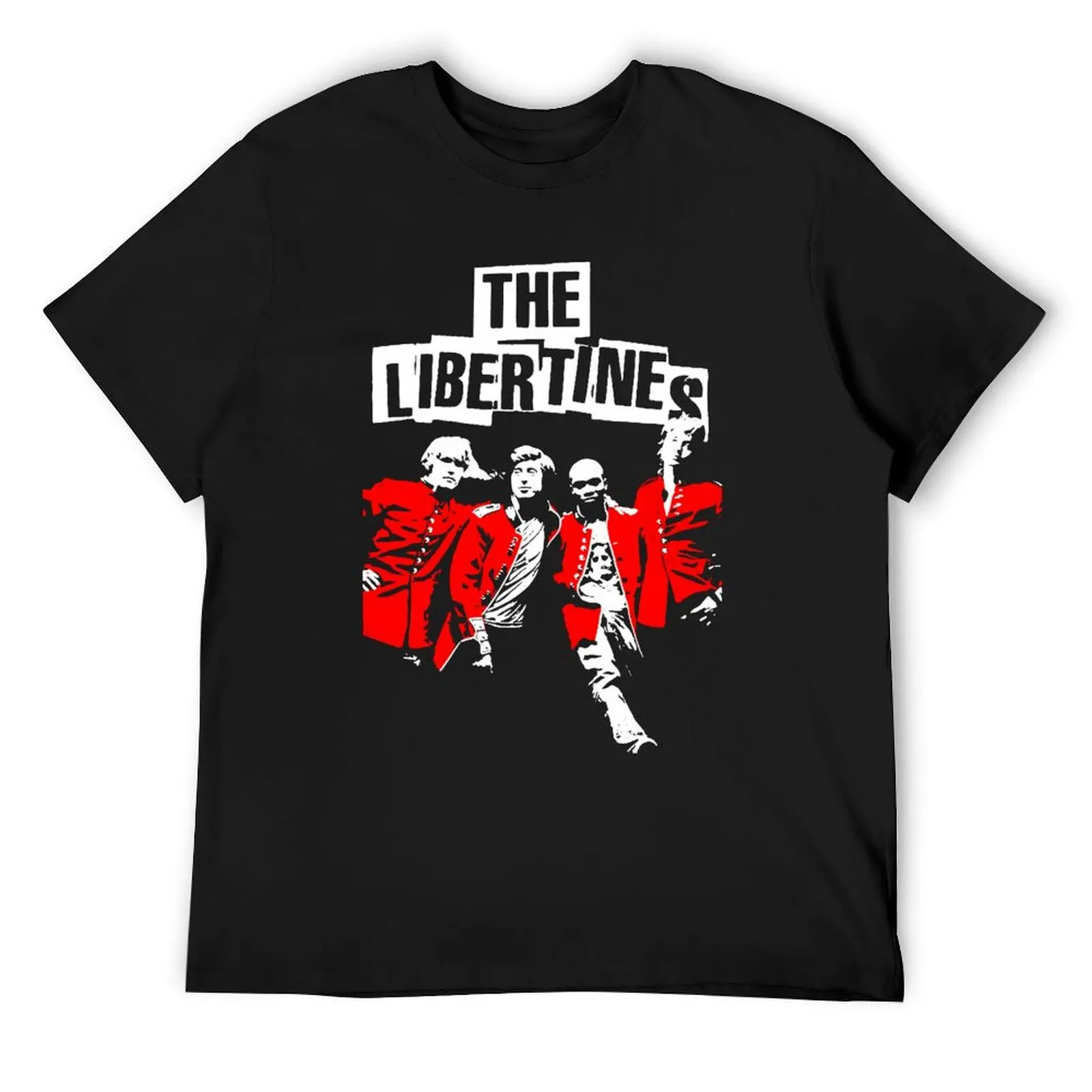 

Футболка The Libertines, футболки с рисунком, топы больших размеров, черные наряды для мужчин