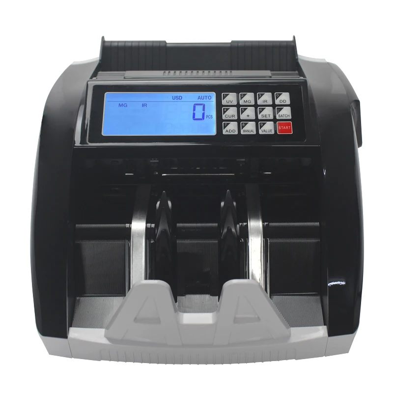 1MG/3MG 5800D2 Billet Counter Newest Money Counter Fake Notes Detector IQD Contadora De Billetes Cash Counting Machine