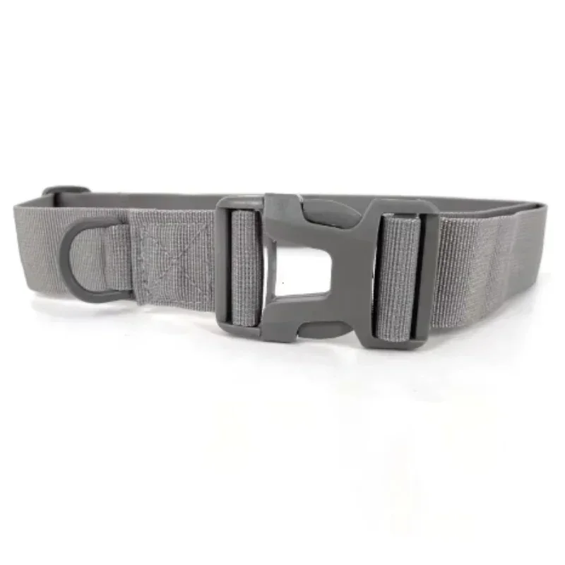 Ceinture DulBelt à dégagement rapide pour homme, style militaire, toile noire, chasse en plein air, cyclisme, mode, skip, environnement, 125cm