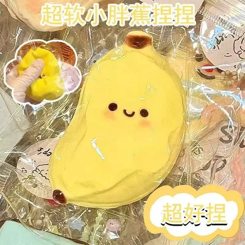 Squishy Kat Poot Speelgoed Anti-Stress Squeeze Fidget Jelly Voel Zacht Taba voor Kinderen Volwassenen Angst Relief Zintuiglijke Focus Kat Relief Speelgoed