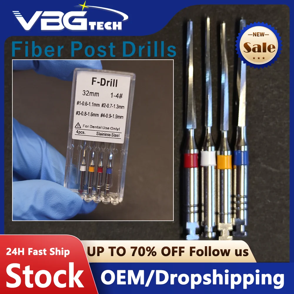 

4 шт./кор. 32 мм, стоматологическая дрель из волокна, металлические развертки, сверла для волокна, эндодонтические файлы двигателя, заправки, инструмент odontoiatria