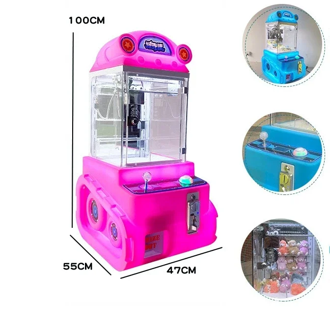 Banana land Factory Wholesale Coin Operated Prize Vending Game Arcade Machine Led Candy Crane Toy Claw Machine Malaysia