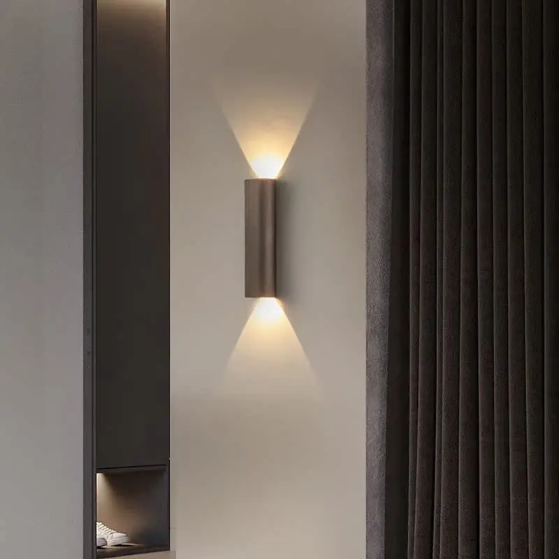 

Living room wall lamp light luxury creative background wall lamp minimalist bedroom bedside stair