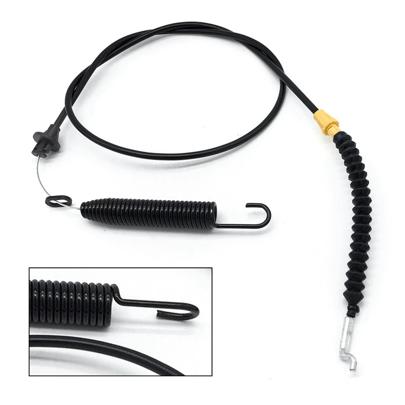 Mower Throttle Cable Replaces Lawnmowers Accessories Black Plastic For MTD 946-04173E Deck Engagement Cable