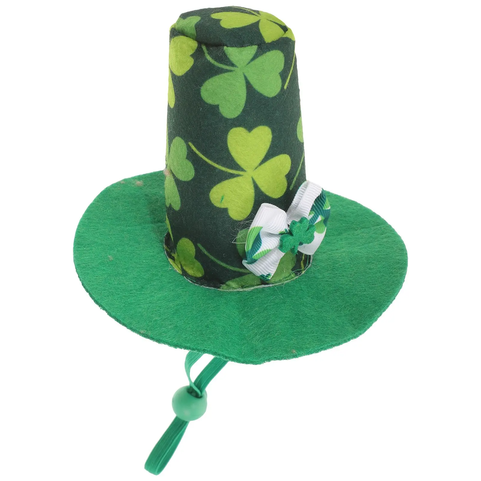 

Pet Hat Dog Cat Cosplay St Patrick's Small Costume Cap Prop Man Dog Hat Lightweight Comfortable Size Adjustable Easy