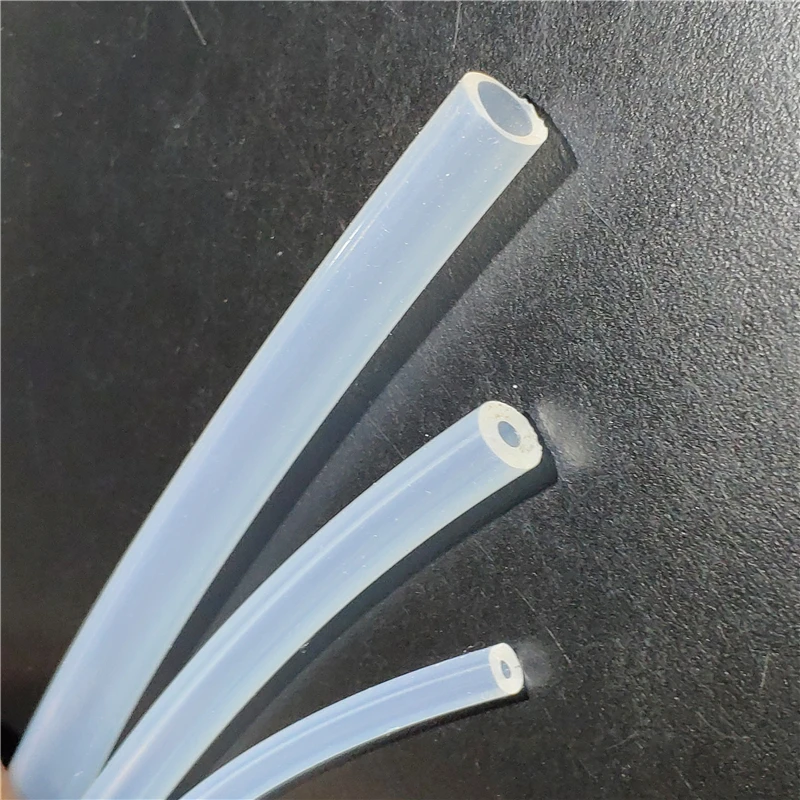 1m/3m/5m 27 tamaños 0,5mm a 12mm tubo de silicona transparente de calidad alimentaria manguera de goma tubería de Gas de agua Dropshipping