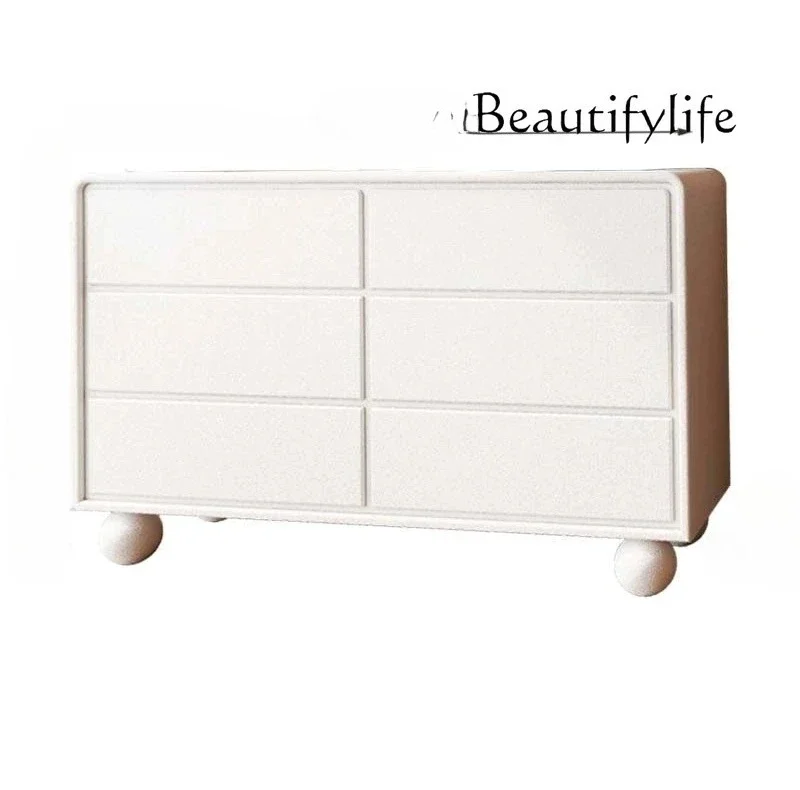 

LXBucket cabinet Cream style household decorative cabinet Multi-layer drawer storage cabinetSSS
