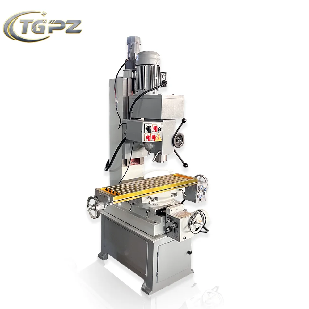 High Quality ZX50C 3-Axis DRO Manual Mini Milling Machine Light Vertical X/Y-Axis Feed Drilling Milling MT4  380V/220V