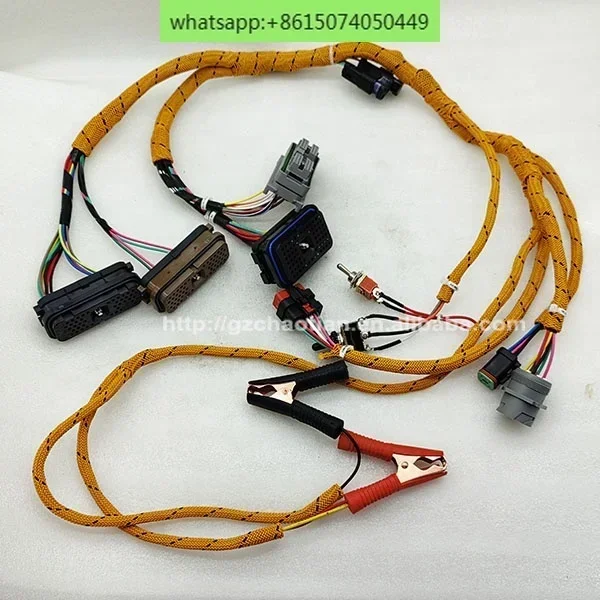 

C6.4 C6.6 C7 C9 C11 C13 C15 C18 C9 3126B Engine Test Cable Harness for CAT E324D E326D E327D E329D