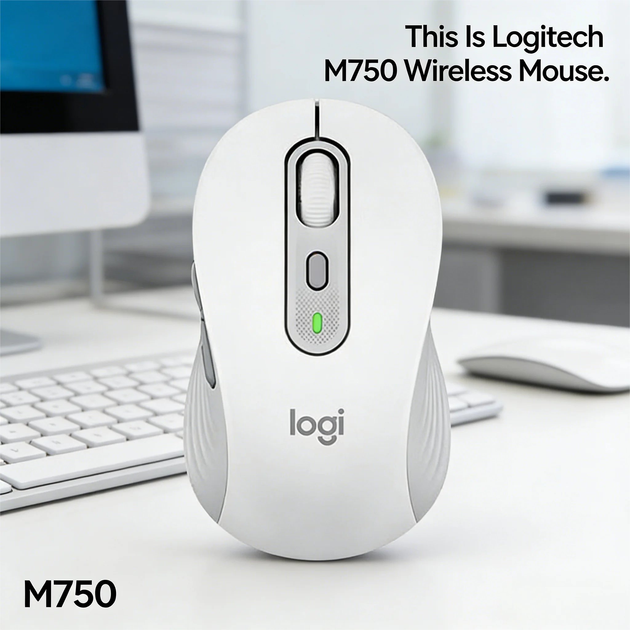 

Logitech M750: Customizable Buttons + Smart Wheel