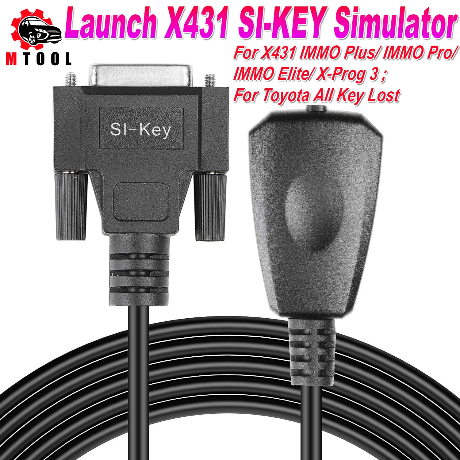 

Launch X431 Smart Key Simulator SI-KEY SI KEY for X431 IMMO Plus/ IMMO Pro/ IMMO Elite/ GIII X-Prog 3 for Toyota All Key Lost