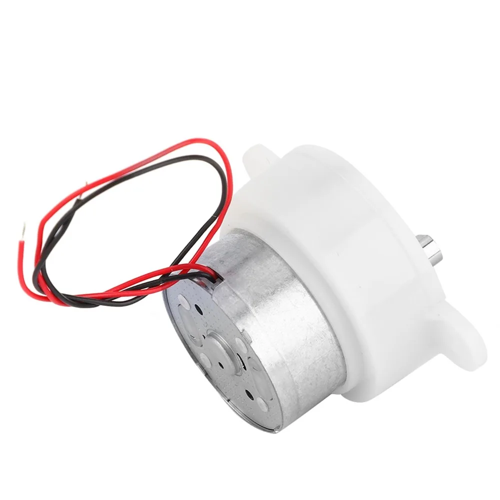 1pcs/3pcs DC 6V Speed Reduction Motor 5RPM Low Consumption Geared Motor Plastic Geared High Torsion Micro Gear Motor