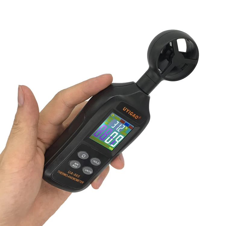 Digital Anemometer Instrument to measure wind speed meter