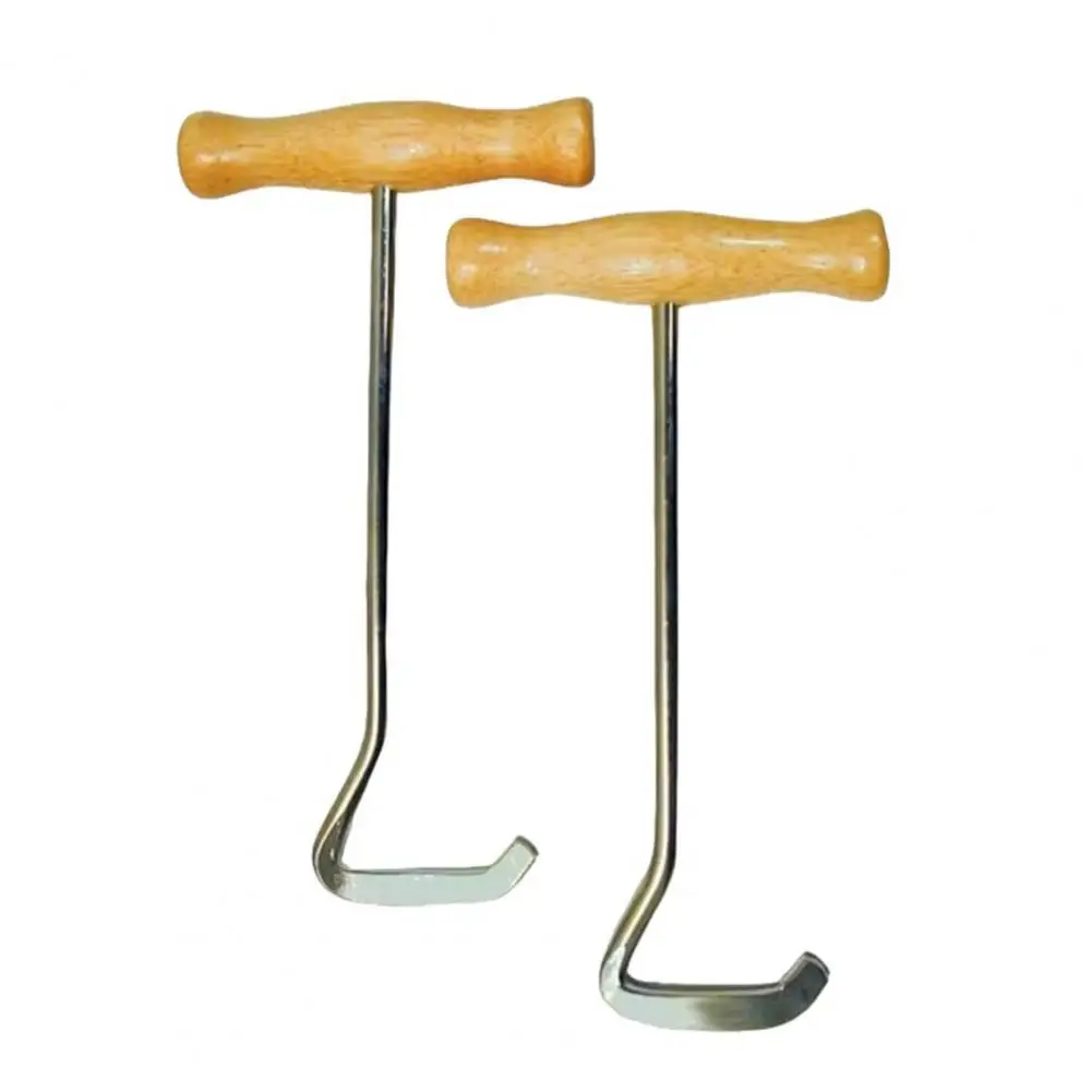 Portable Shoe Accessory Boot Jack with Long Handle Portable Shoehorn for Easy Removal Non-slip Grip Iron Boot Removal Tool