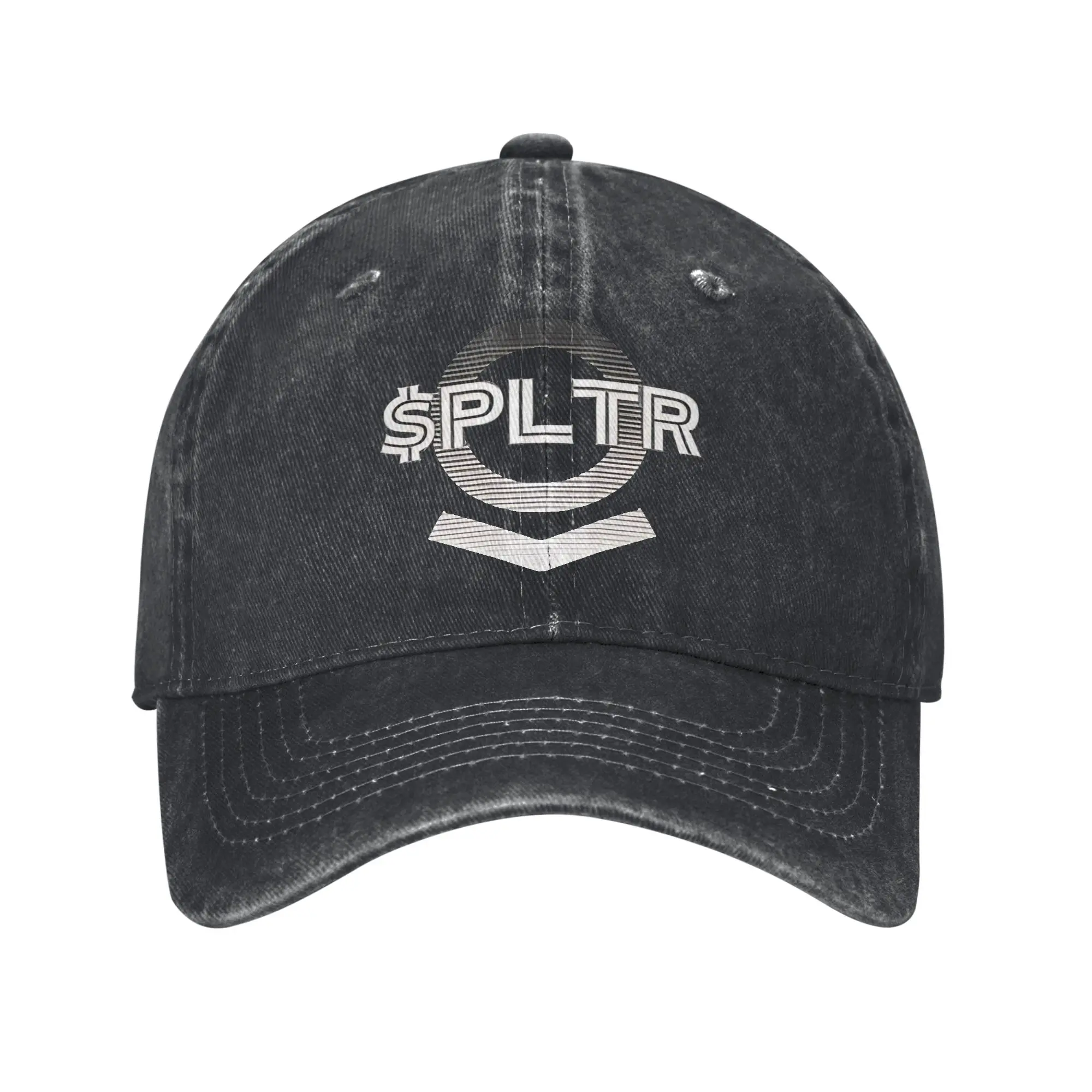 Palantir PLTR تتلاشى إدراج $PLTR قبعة بيسبول للرجال النساء المتعثرة الدنيم غسلها قبعة واقية من الشمس السفر في الهواء الطلق هدية قبعات قبعة