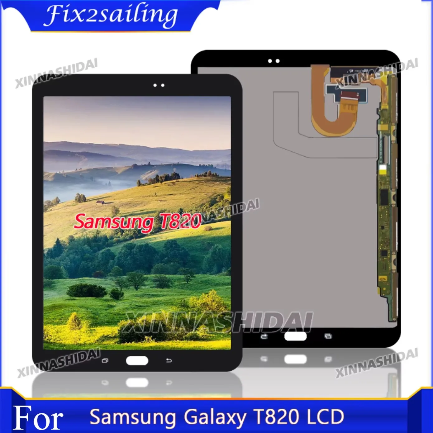 

Новый ЖК-дисплей для Samsung Galaxy Tab T820, сенсорный экран, дигитайзер, сенсорная панель, запасные части для замены