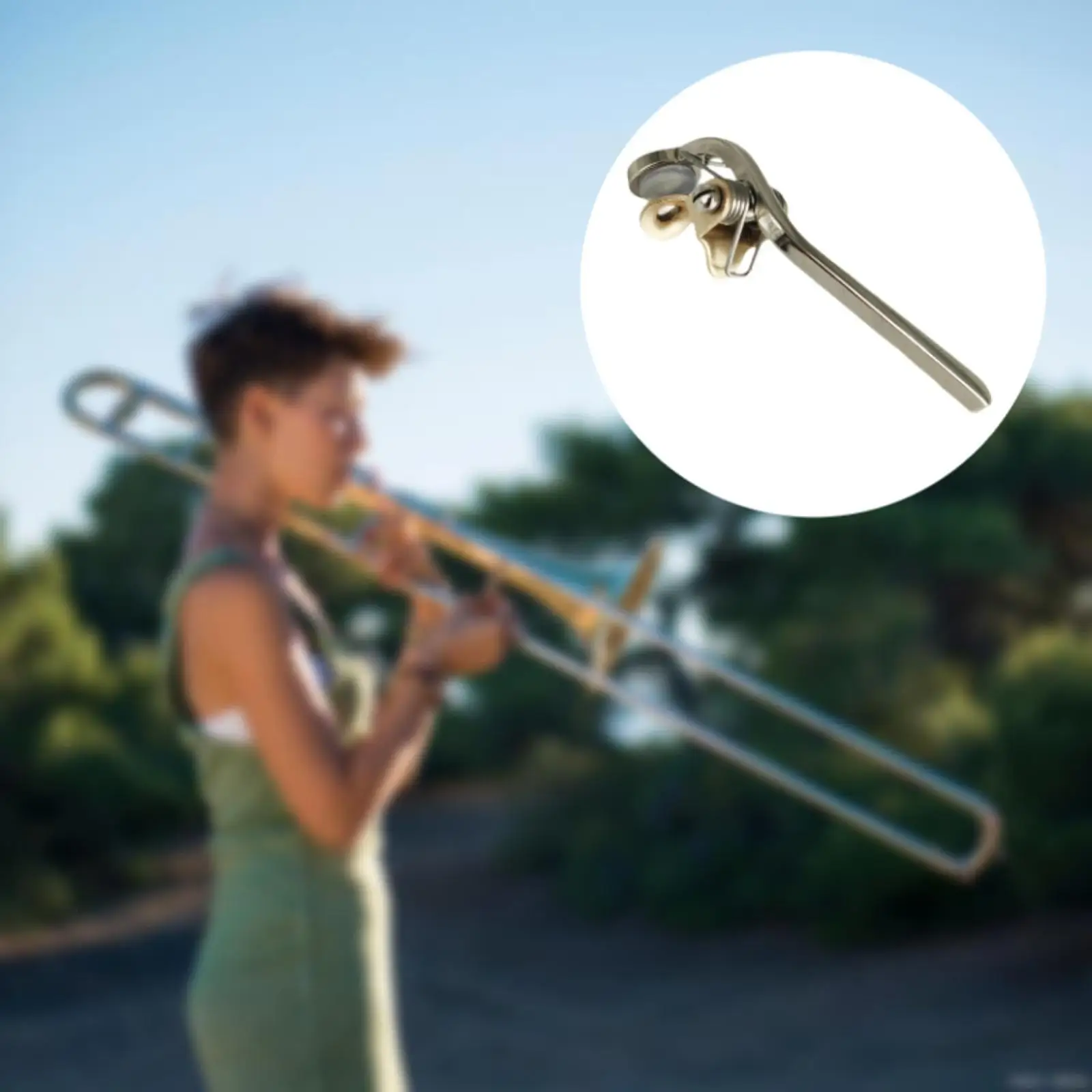 Trombone Water Key Professional Trombone Spit Valve Assembly Set for Alto Trombone Musical Instrument Tenor Trombone Accessory