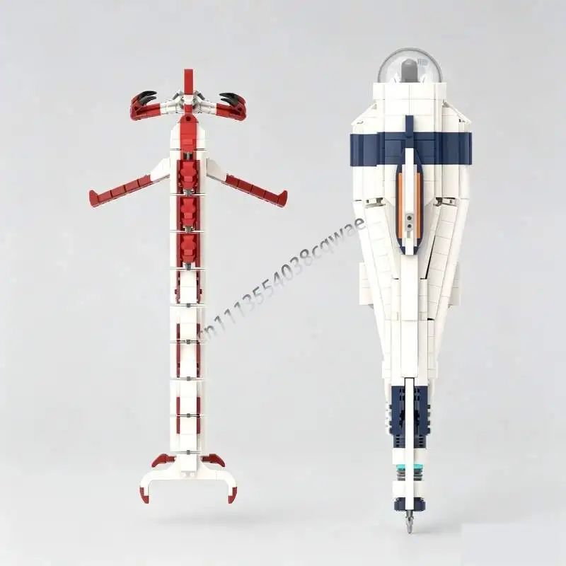 NEW 1399PCS Space Exploration Ship Bundle Model Custom Puzzle Building Blocks DIY Assembly Toy Collection Display Popular Gifts
