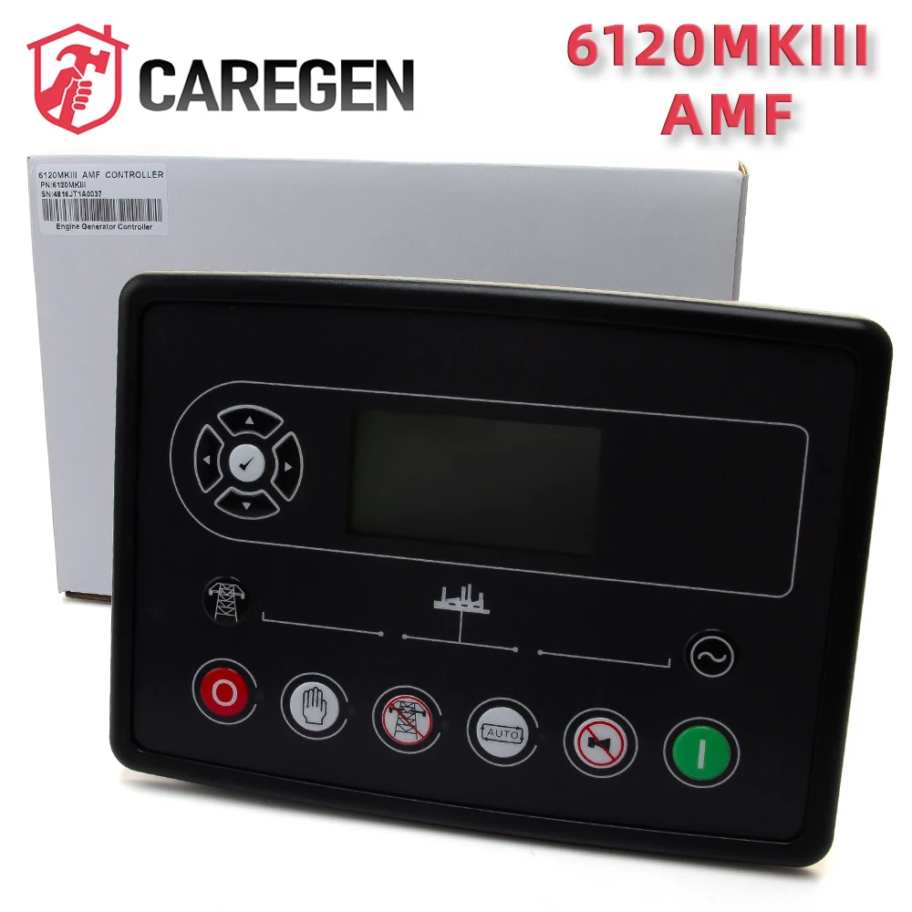 

DSE6110 MKIII AMF Generator Controller DSE6120 AMF Auto Start Diesel Genset Control Pannel