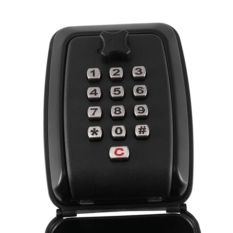 صندوق مفاتيح بكلمة مرور مضاد للماء ومضاد للسرقة من سبائك الألومنيوم صندوق مفاتيح بكلمة مرور مضاد للسرقة