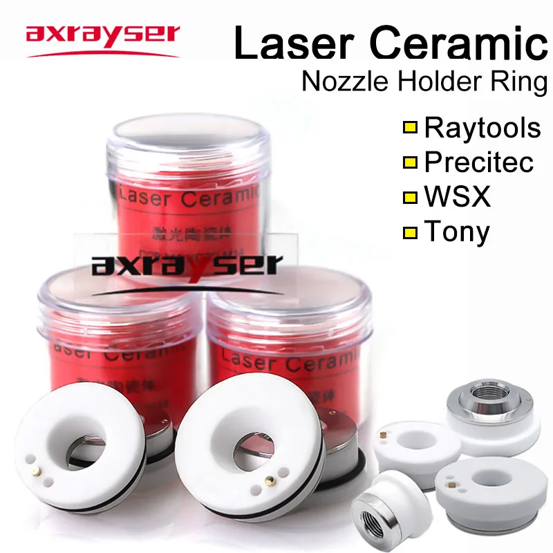 Spezieller Laser-Keramikdüsenhalter D32/28 Precitec-KTXB Raytools-3D WSX-Mini TONY für Faserlaser-Schneid- und Schweißmaschinen – Detail 1