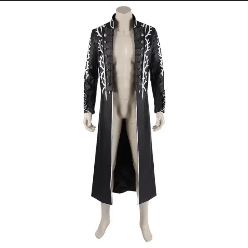 Juego DMC5 disfraz de cosplay Virgil, botas, adecuado para fiestas de exposición de anime de Halloween