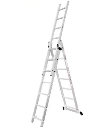 High Quality 4*8 Step Aluminium Construction Ladder Small Joint Modern Design Hot Sell Folding Ladders