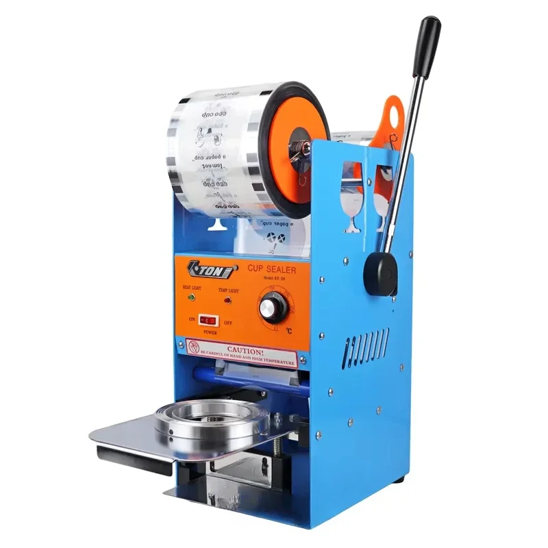 

ETON brand ET-D8 plastic cup sealing machine Cheap Price Manual Cup Sealing Machine for Bubble Tea Cup Sealer