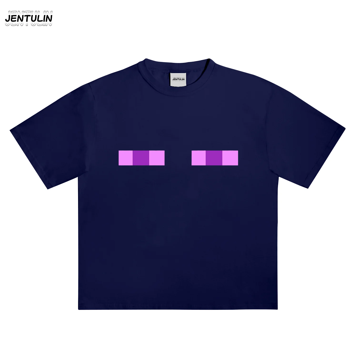 Y2K High Quality Cotton T‑Shirts Pixel Game Graphic Tees Unisex Print O‑Neck Short Sleeve Tops Streetwear Casual Clothes