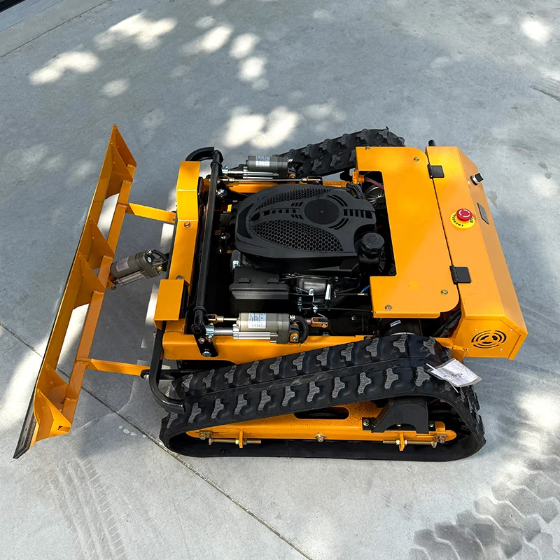 Customised Remote Control Lawnmower with Push Shovel for Snow Shovelling CE Approved Euro 5 Emission Standard