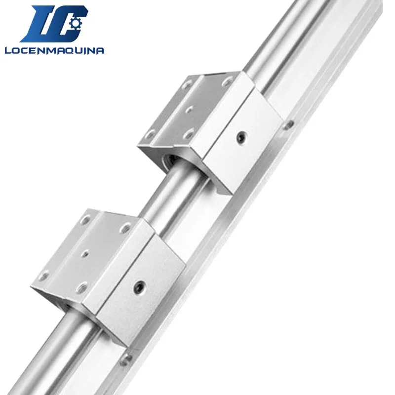 SBR16 SBR20 SBR25 Accessori per macchine per incidere SBR Guida lineare Cuscinetto Blocco di scorrimento Guida di scorrimento per carrello lineare del router CNC