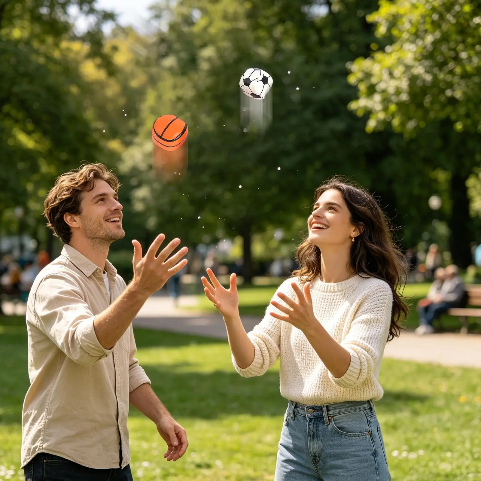 Juggling Balls For Kids 12 Pieces PU Soft Fun Toys Sand Bean Bag For Beach Game Play Outdoor Indoor Park Yard Court School