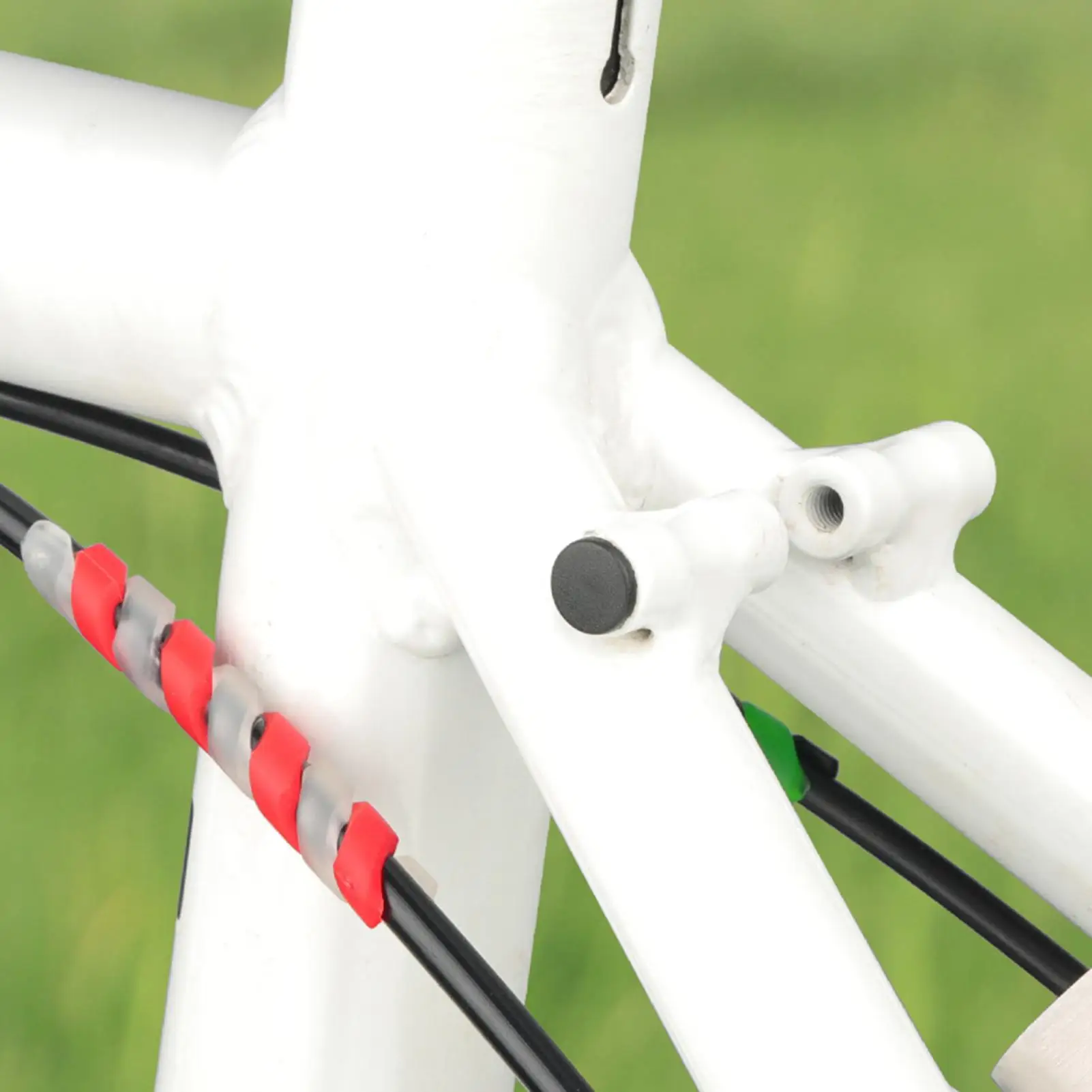 Bicycle Screw Plastic Caps Bowl Set Plug Bike Mountain Road Bicycle Rack Hole Protective Cover Screw Plug Dustproof Cover​ - view 3
