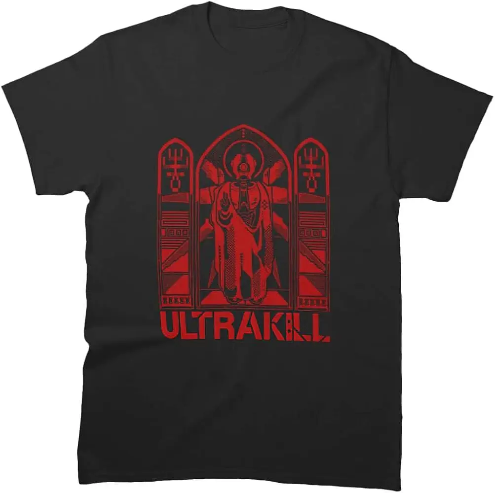 Unisex Shirt Ultrakill  V2 Friends Gabriel Tee  Cotton T-Shirt High Quality 100%Cotton Short Sleeve