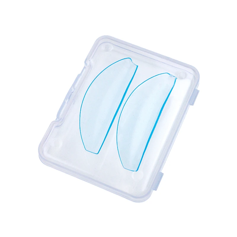 9 Farben Ultradünne Silikon-Wimpernperm-Pads Wimpernstäbchen Schutzschilde 3D-Wimpernformer Zubehör Applikator Make-up-Tool