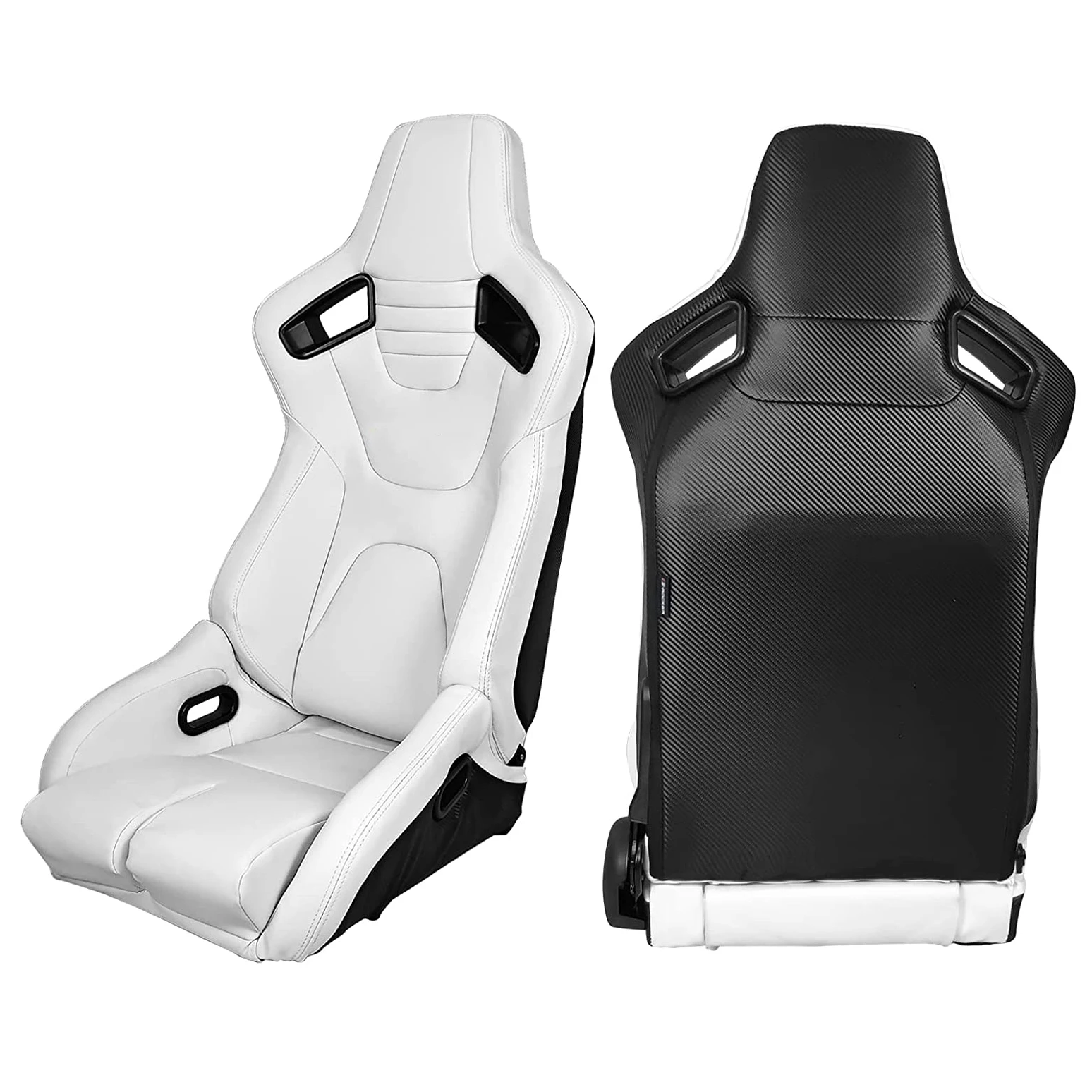 1095 Universal Driver Car High Quality Leather Adjustable Sport Simulator Gaming Sim Racing Seats