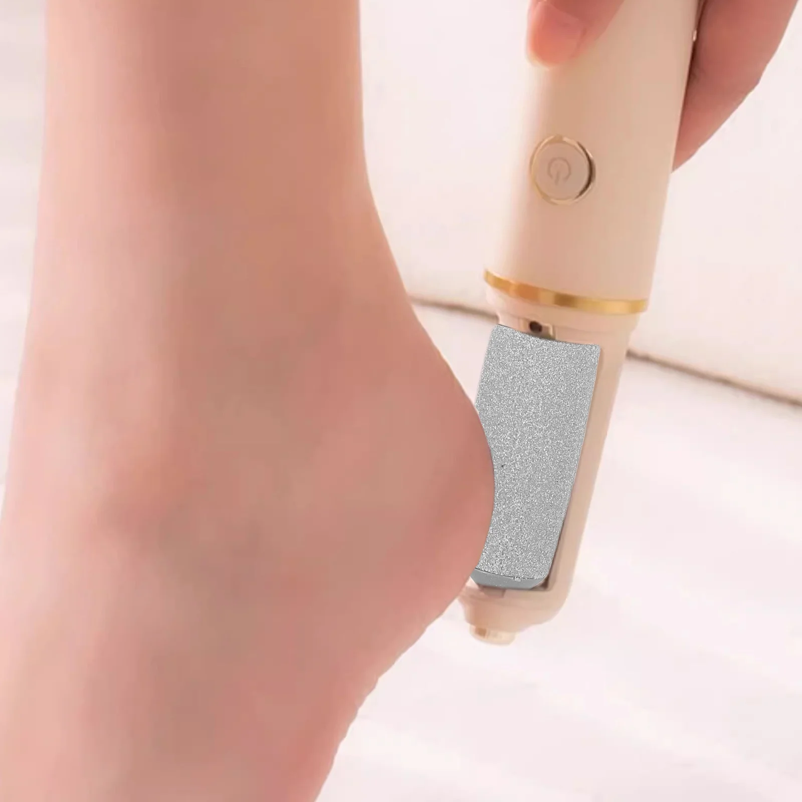 อุปกรณ์ขัดเท้าไฟฟ้า 6 ชิ้น ชุดลูกกลิ้งสำรอง กำจัดผิวหนังที่ตายแล้ว อุปกรณ์ทำเล็บเท้า ขัดเท้าให้นุ่ม