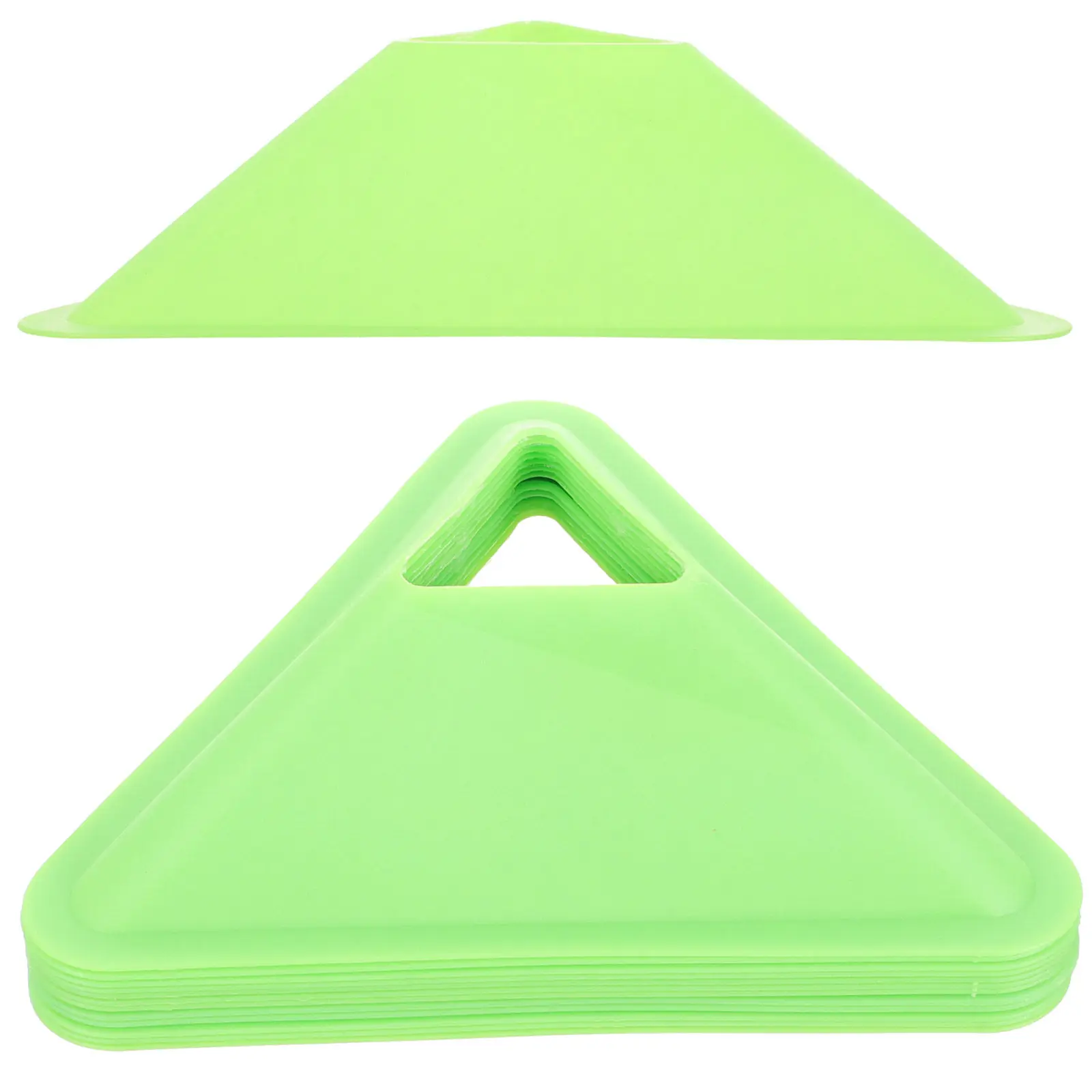 12Pcs Soccer Training Cones Premium Pe Plastic Football Sports Cones for Agility Speed Flexibility Improvement