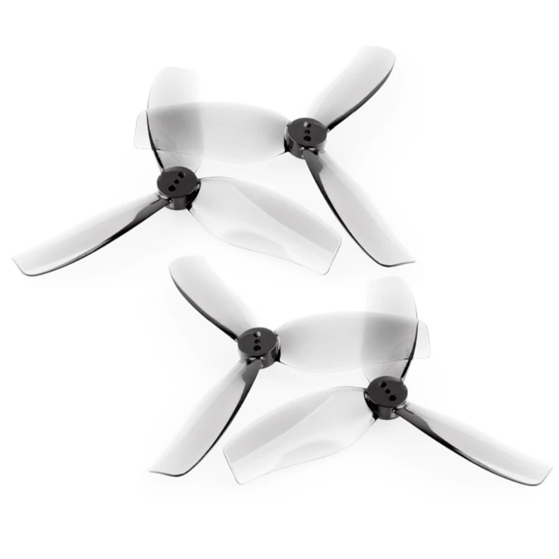 2Pairs HQProp D90MMX3-GR-PC Propeller iFlight ProTek35 3 Blades 3.5 Inch 5mm Shaft Paddles for RC FPV Drone Replacement Parts