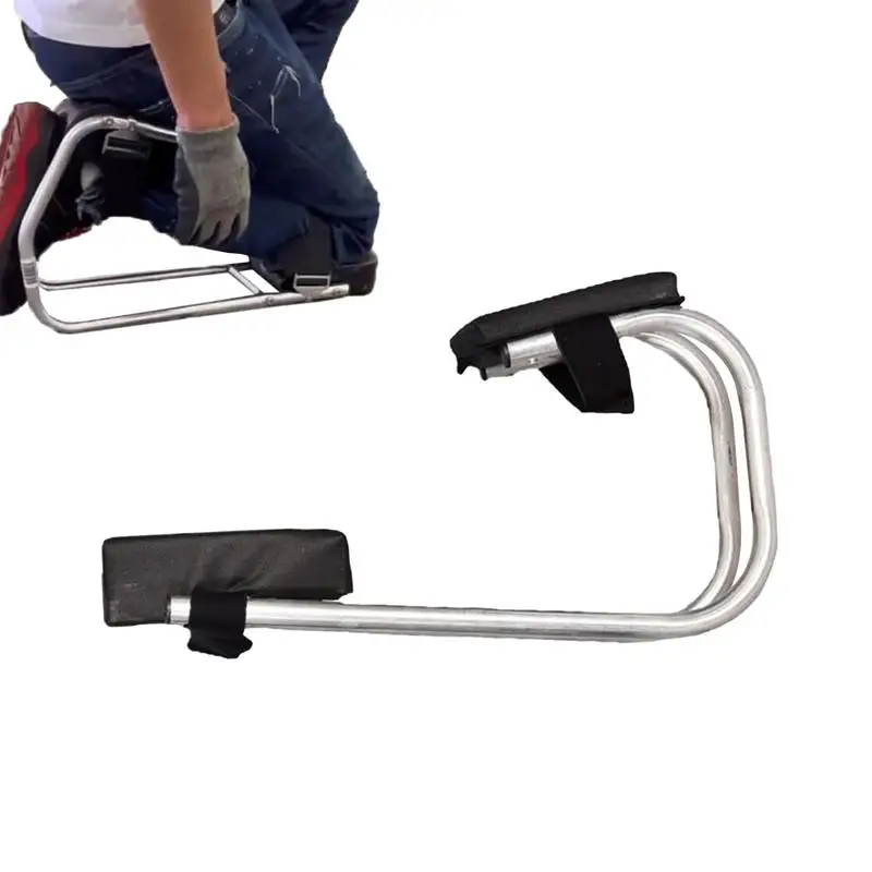 

Gardening Kneeler Portable Lightweight Garden Seat Strap on Kneeling Device Knee Seat Leg Brace Garden Kneeler Labor-Saving