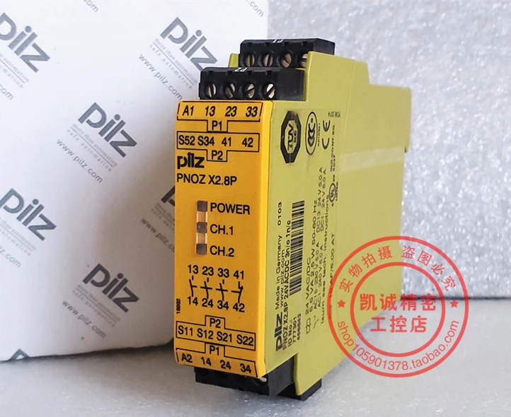 Original Imported Pierce PILZ Safety Relay PNOZ X2.8P 777301 787302 In Stock