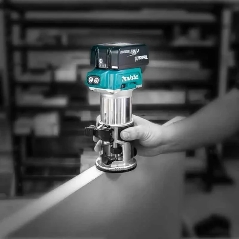 New Makita DRT50ZJX9 18V Trimming Machine Slotting Trimming and Hole Digging Engraving Machine Brushless