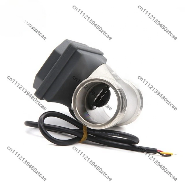 2 Inch DN50 Water Flow Meter, Stainless Steel Pulse Turbine Type, Grey Display, Flow Range 60-1100 LPM, OEM Available
