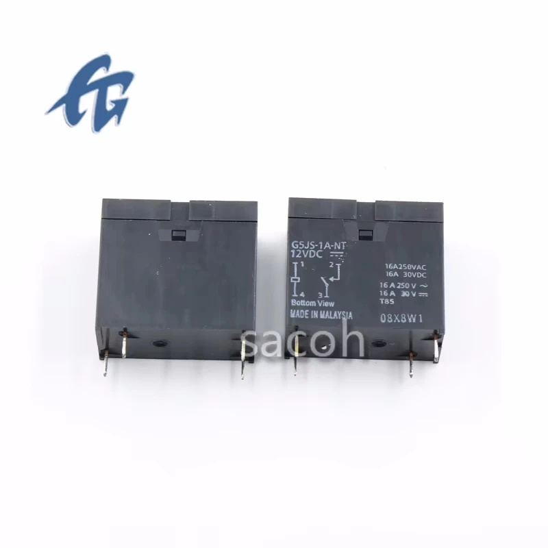 

New Original 5Pcs G5JS-1A-NT 12VDC 16A 4-Pin 12V Relay In Stock Good Quality