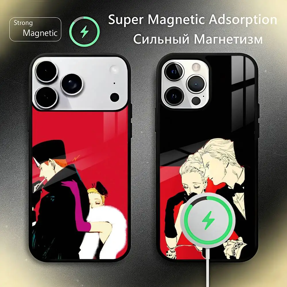 

V-Veil Comic K-Kotteri Phone Case For iPhone17,16,15,14,13,12,11 Plus,Pro Max, New Magnetic Wireless Charging