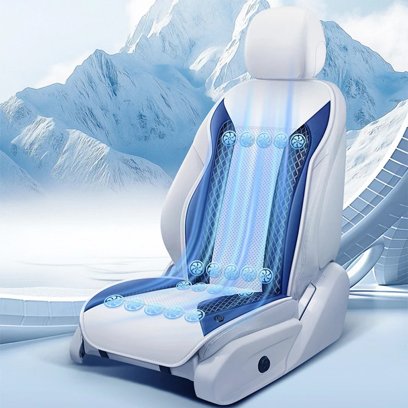 

Air conditioning seats Universal Car Seat Ventilation Cover Car Blowing Summer Cool Car Seat Cushion Breathable Auto Covers